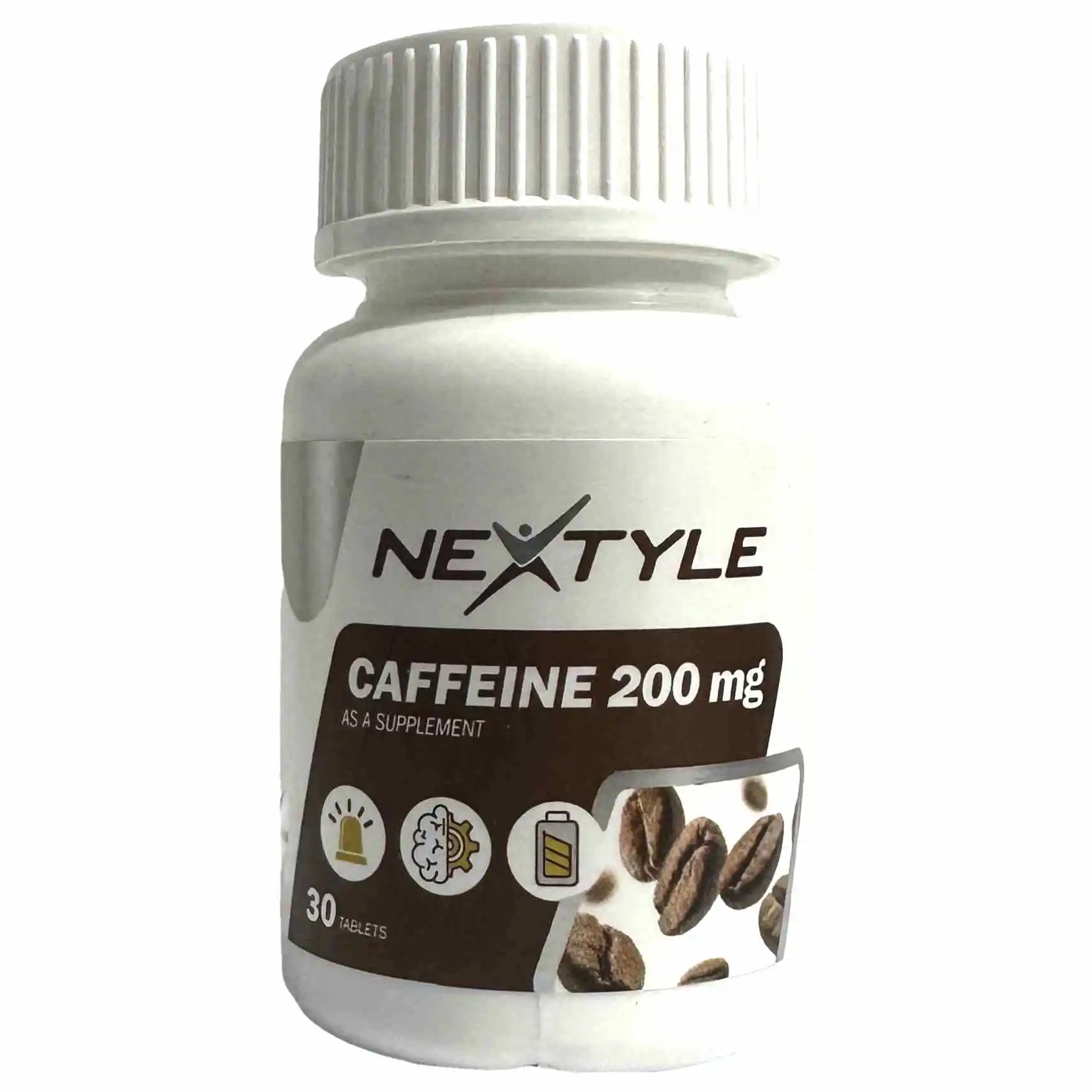قرص کافئین 200 میلی گرم نکستایل Nextyle Caffeine